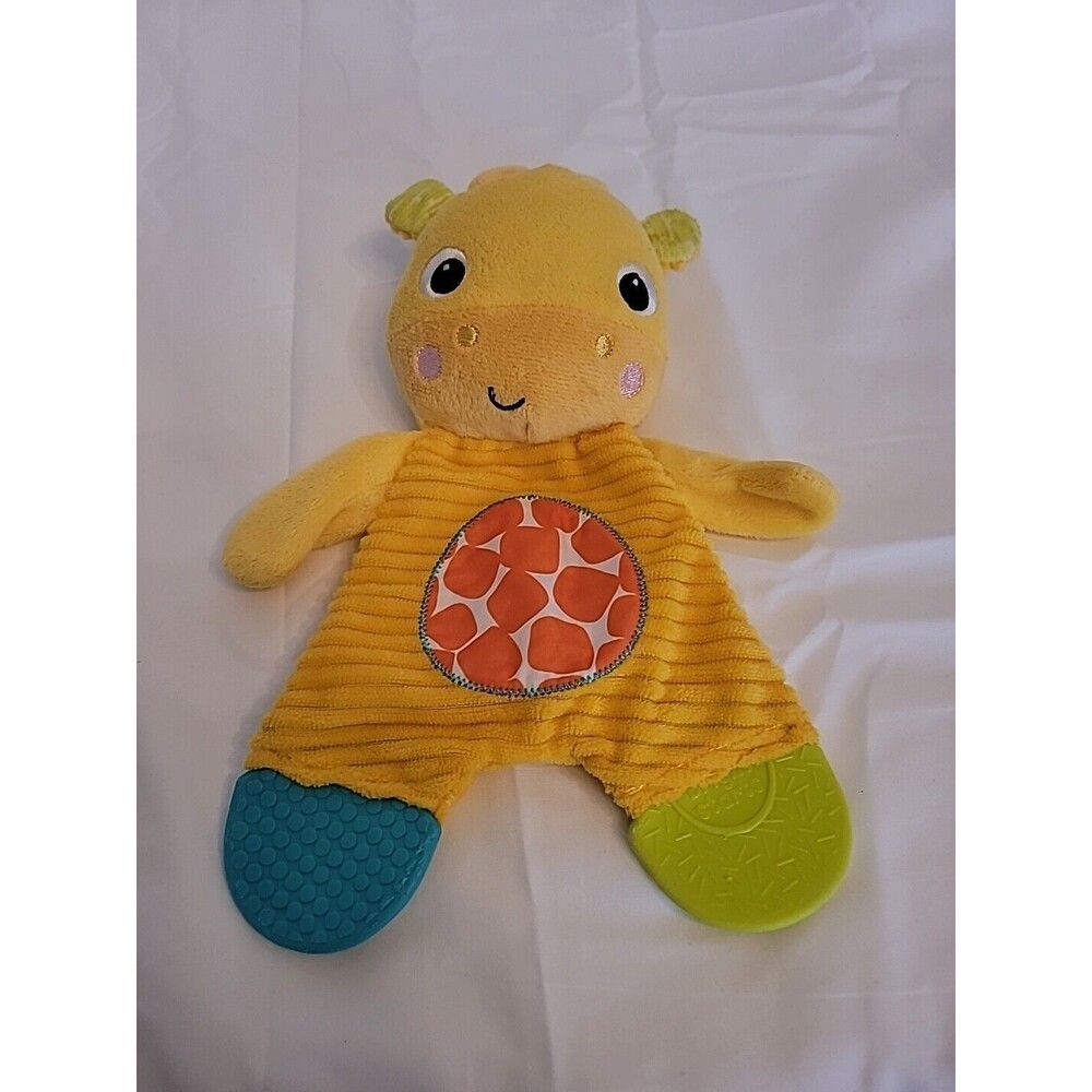 Bright Starts Snuggle & Teethe Giraffe Plush Baby Toy